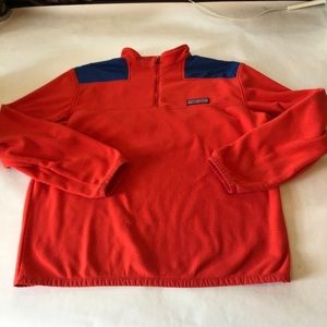 Vineyard Vines 1/4 zip fleece pullover men’s L